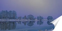  Морозный день на реке