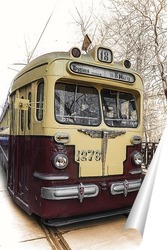   Постер Старый трамвай