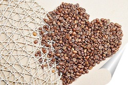   Постер любовь к кофе