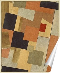  Постер Цветные квадраты, 1921