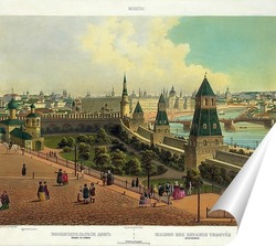  Вид улицы Кузнецкий мост,1888