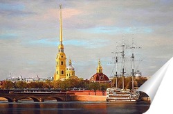  Постер Петропавловская крепость