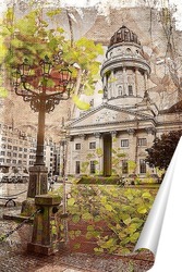   Постер Сквер в Берлине