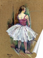   Постер Танцовщица в Пьед де Ву