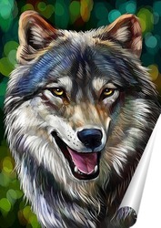   Постер Волк