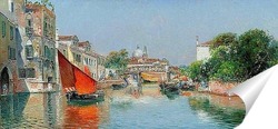   Постер Венецианский канал