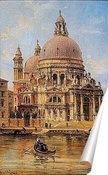   Постер Вид на Санта мария дела салюта,Венеция