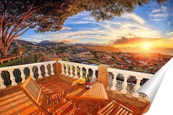   Постер Закат над Фуншалом