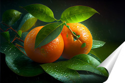   Постер Апельсины