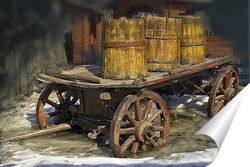   Постер Транспортное средство из прошлого.