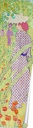   Постер Женщина в Клетчатом платье