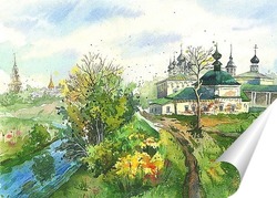   Постер г. Суздаль