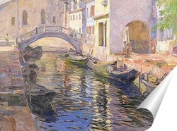   Постер Канал в Венеции