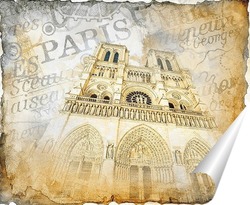   Постер Собор Парижской Богоматери