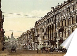   Постер Киев, 19 век