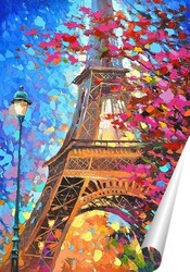   Постер Парижская осень
