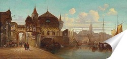  Закат на море