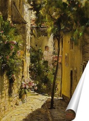   Постер Уголок Италии