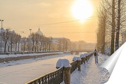  Зимний Выборг. Храм Нептуна в парке Монрепо.