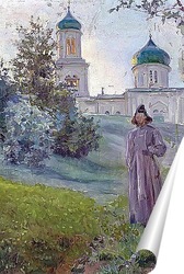   Постер Монастырь в Звенигороде 