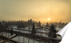  Морской пейзаж на фоне рассвета