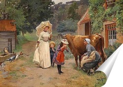   Постер Посещение фермы