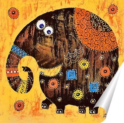   Постер Весёлый слоник