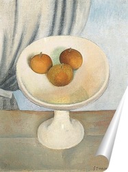   Постер Натюрморт с фруктовой чашей, 1937