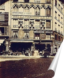   Постер Плейс ду Каир. Париж II. 1903.