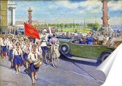   Постер Интуристы в Ленинграде.