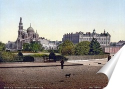   Постер Тюремная (Привокзальная) площадь 1896 ,  Украина,  Одесская область,  Одесса