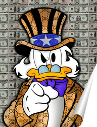   Постер Duck_money