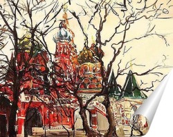   Постер Храм Василия Блаженного