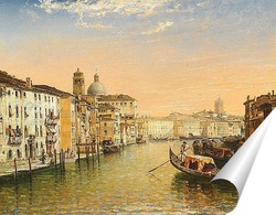  Постер Большой канал, Венеция, 1897