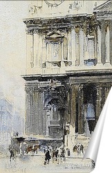   Постер Лондон: Собор Святого Павла, Западный фронт