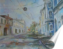  Букетик роз у окна