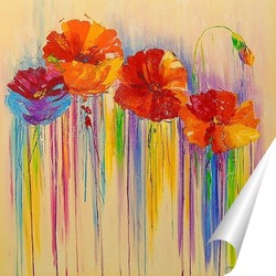   Постер Абстракция цветов