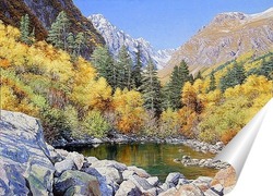   Постер Бадукские озёра