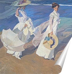  Бег вдоль пляжа , 1908