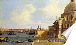  Большой канал и догана в Венеции