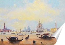   Постер Вид Венеции