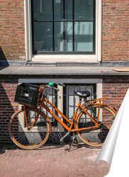   Постер Амстердамский велосипед