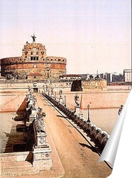  Вид Рим, Италия. 1890-1900 гг