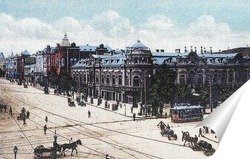   Постер Таганрогский проспект в цвете (детали) 1910  –  1911