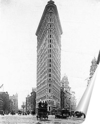   Постер Flatiron Building,1900-е.