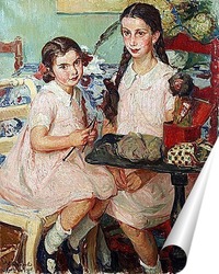   Постер Генриетта и Женевьева Ноуффлард