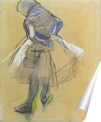  Постер Стоящая танцовщица