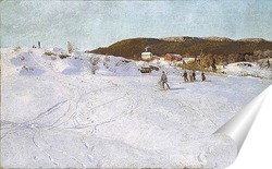 Норвежский береговой пейзаж, 1889