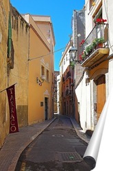   Постер Старые улочки европейских городов