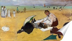   Постер Сцена на пляже
